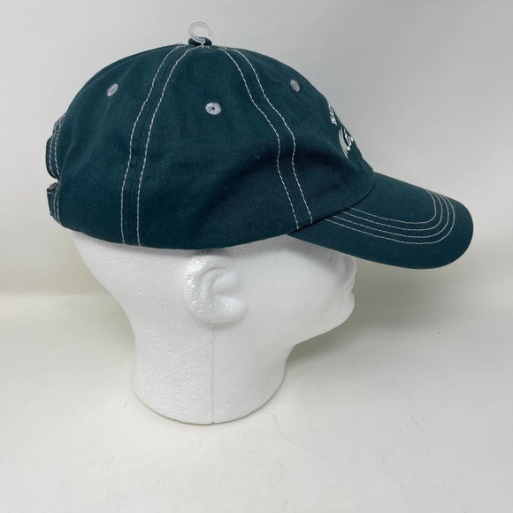 Prarie Mountain Unisex VTG Adjustable Hat Mt Rainer Embroidered Dark Green OS - Picture 3 of 7